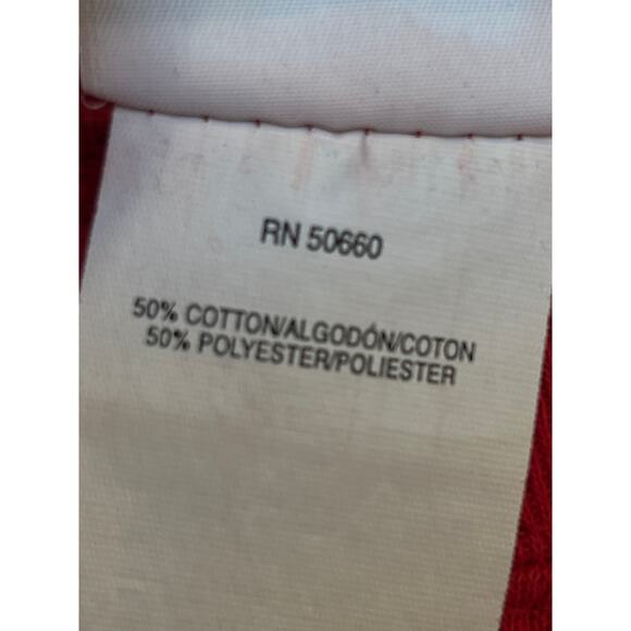 Vintage Disney & Co Womens XL Red Long Sleeve Embroidered Sweatshirt Made In USA - Picture 3 of 7